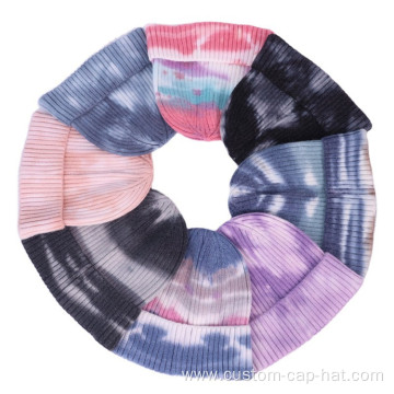 Warm Casual Tie Dye Beanies Cap